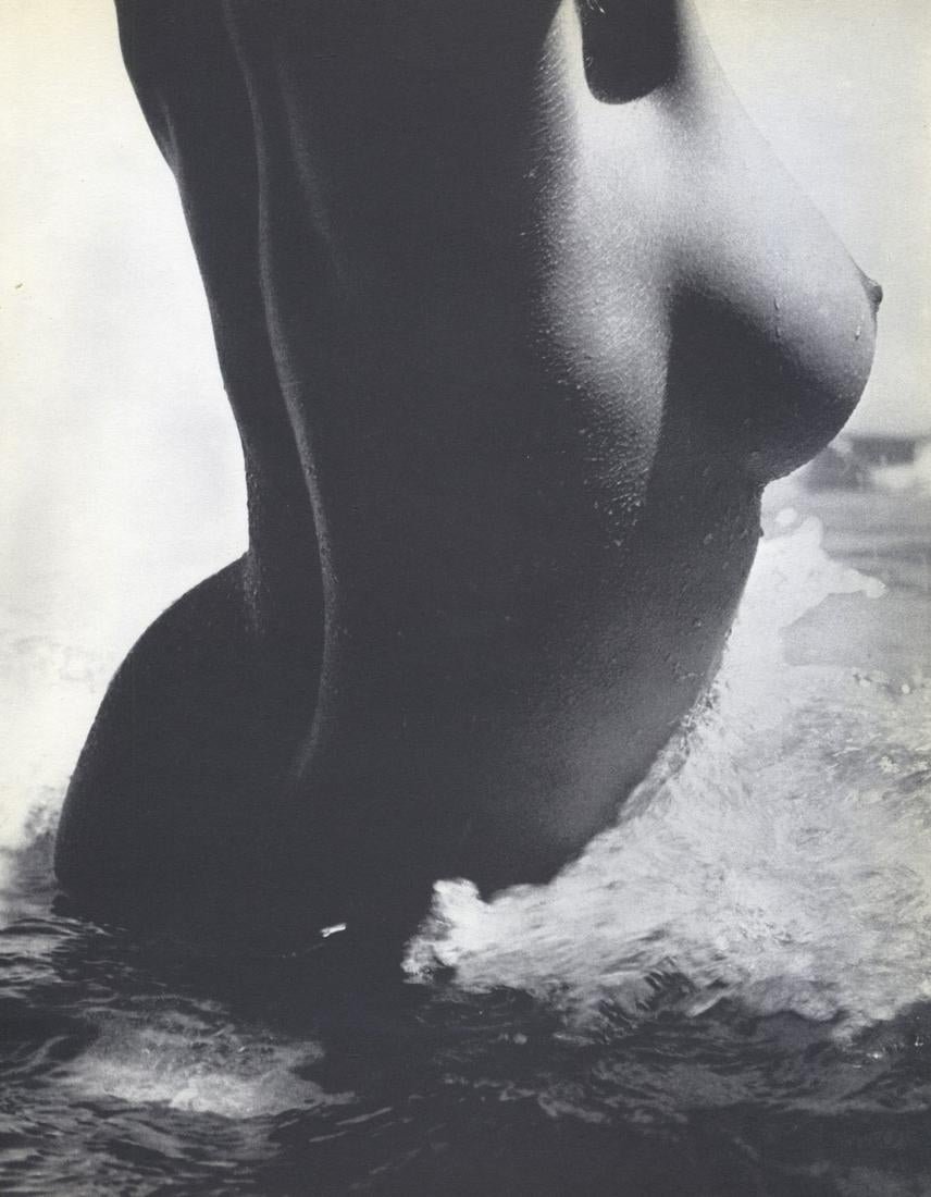 Lucien Clergue - Nude: LUCIEN CLERGUE (1934-2014) Nude Photo-Engraving 11" x 8 1/2"