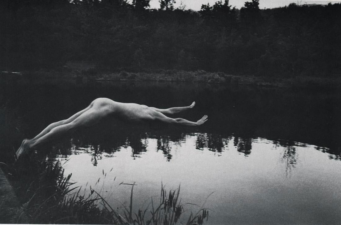 Mary Ellen Mark - Nude Diving: MARY ELLEN MARK (1940-2015) Nude Diving Photo-litho 6 1/2" x 10"