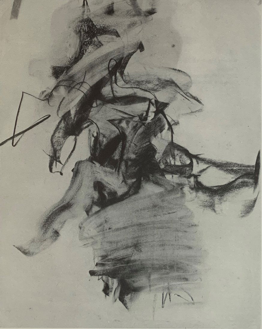 Willem de Kooning - Untitled, Lithograph: WILLEM DE KOONING (1904-1997) Untitled, 1960's Lithograph on Arches paper From a limited edition of 100 11 1/4" x 9"