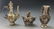 Grouping of Chinese Dragon Silverplate (Pot,Censer,etc) - 3