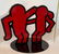 Keith Haring Enamel Steel Best Buddies Sculpture, After