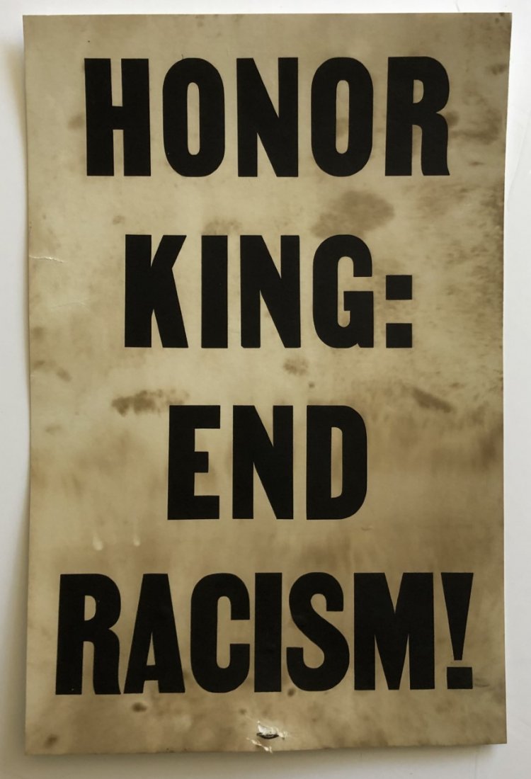 Martin Luther King Jr. - Honor King: End Racism Poster (1 of 5)