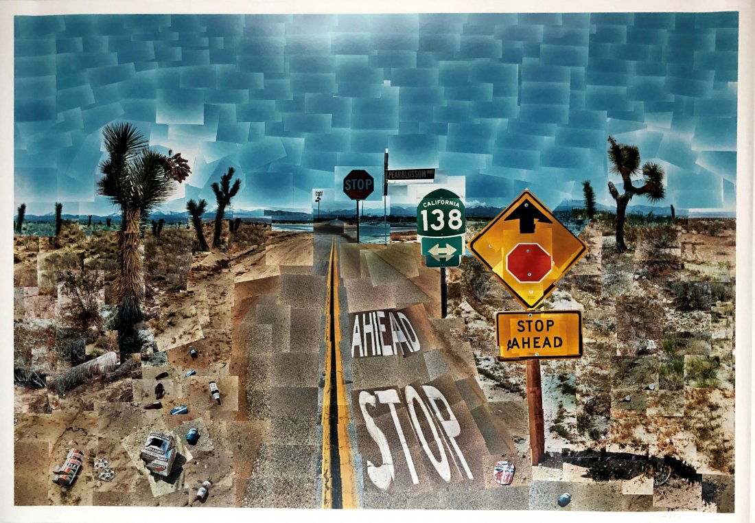 David Hockney - Pearblosson Hwy (Hand Signed) (1 of 2)