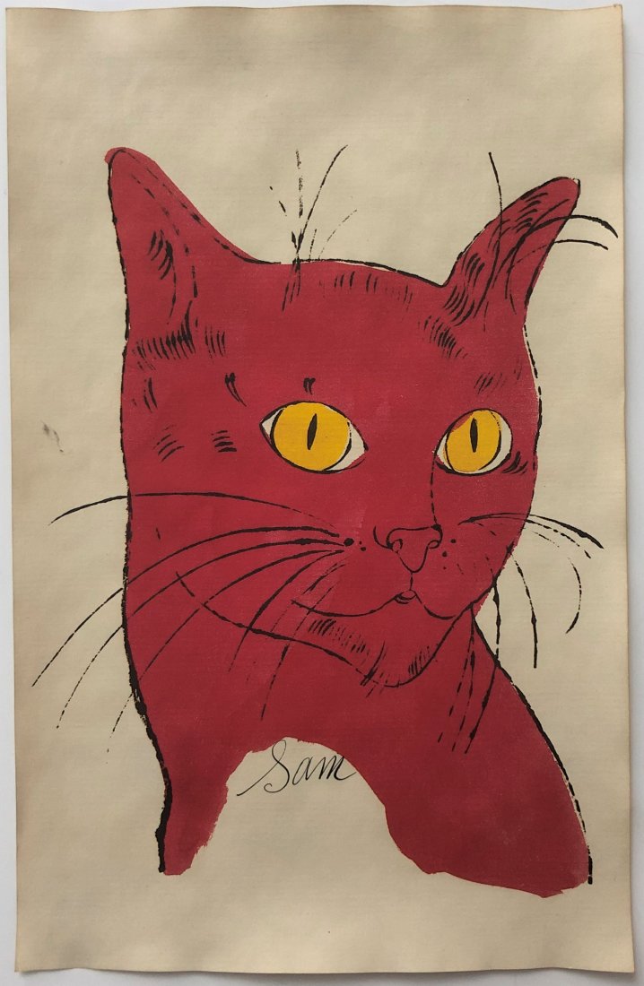 Andy Warhol - 25 (Cats) Offset Lithograph (1 of 2)