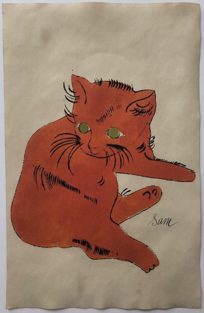 Andy Warhol - 25 (Cats) Offset Lithograph (1 of 2)