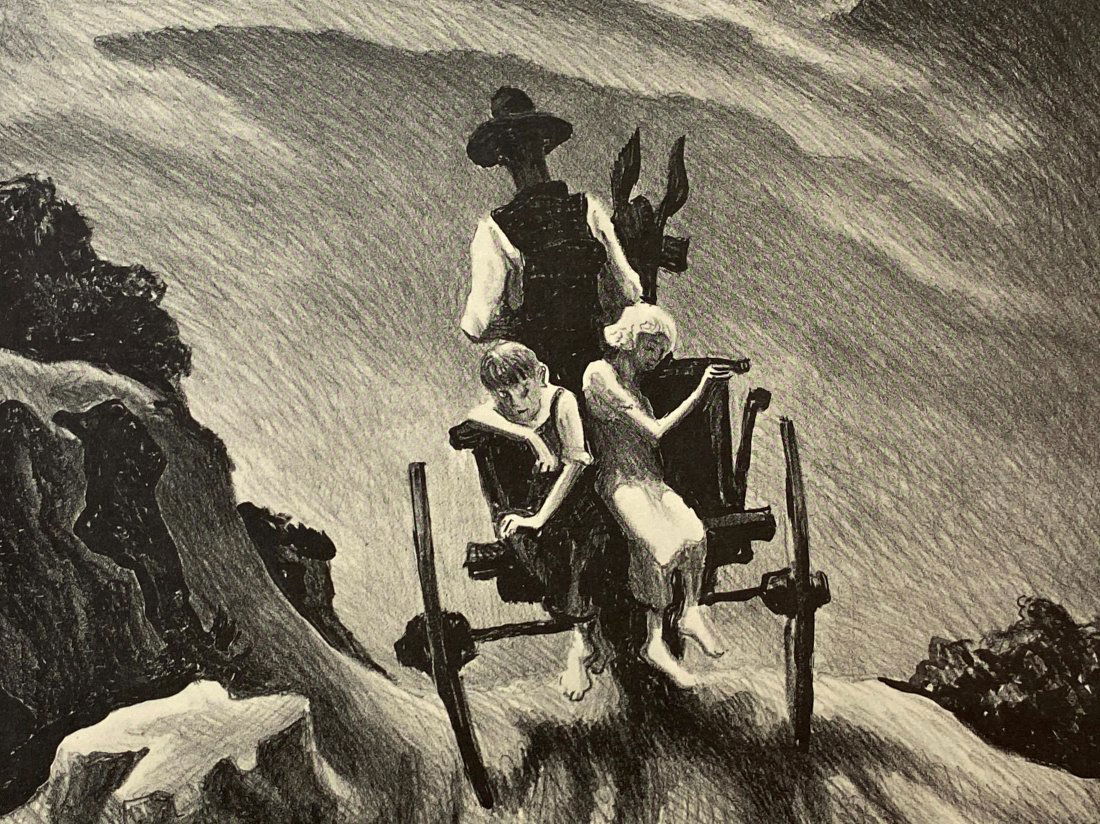 Thomas Hart Benton - Going Home, 1937 (1 of 1)
