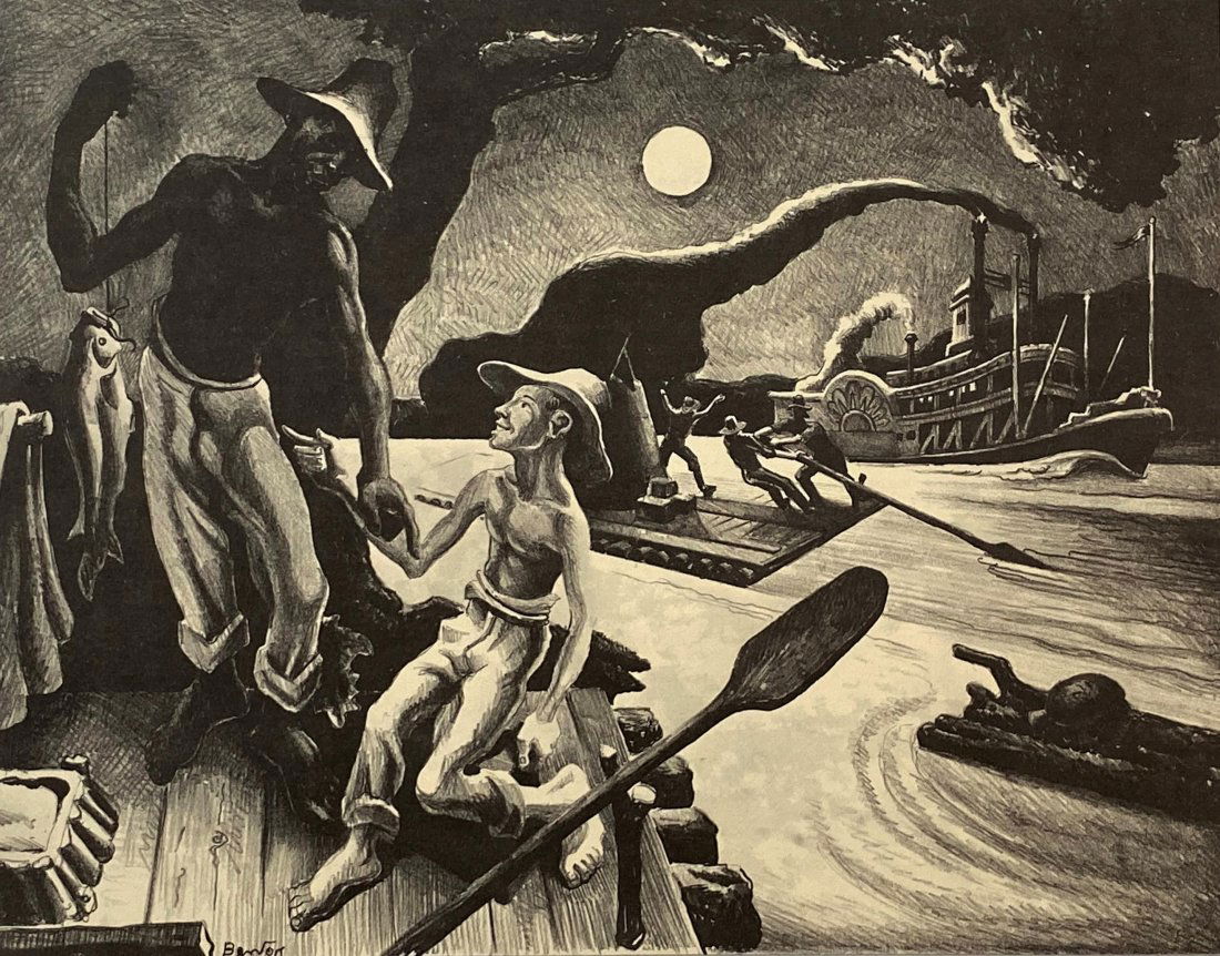 Thomas Hart Benton - Huck Finn, 1936 (1 of 1)