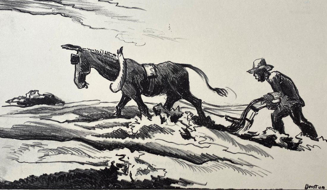 Thomas Hart Benton - Missouri Farm Yard, 1936 (1 of 1)