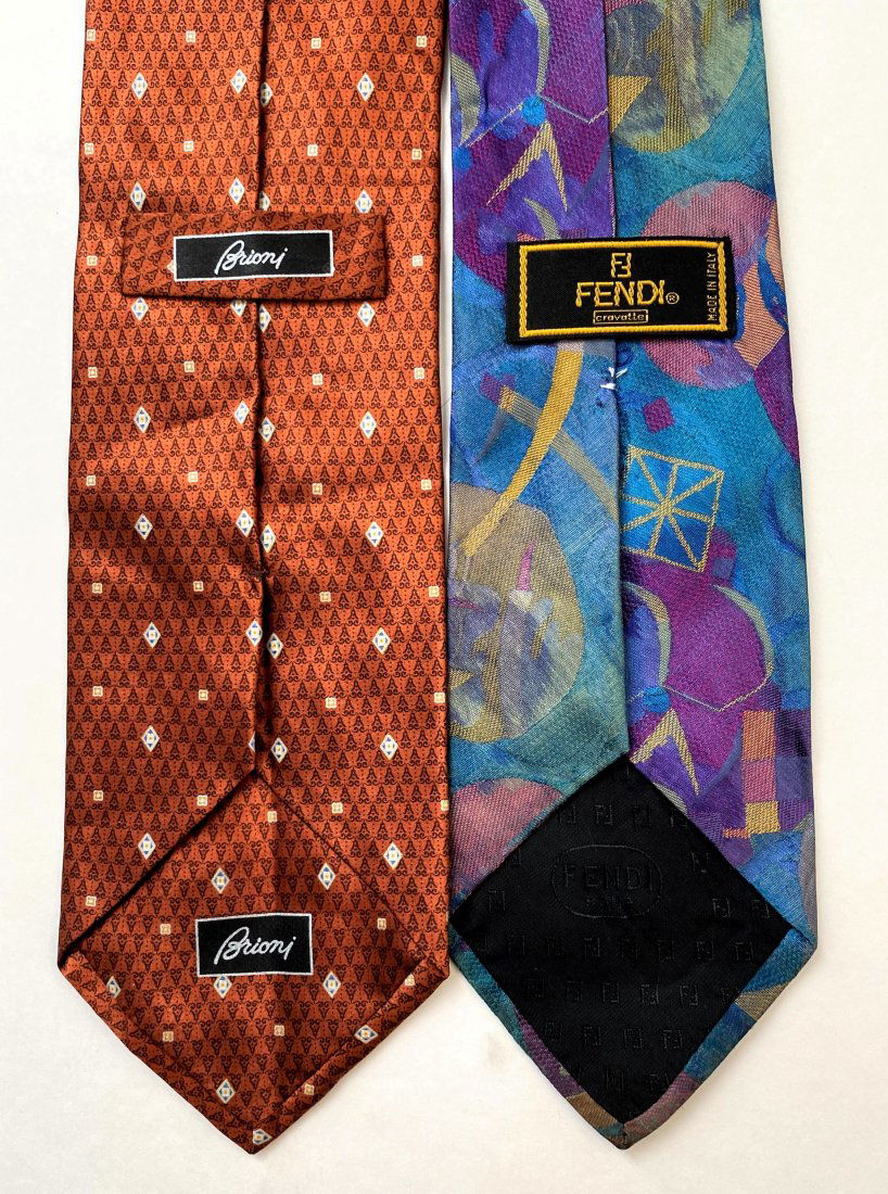 Brioni, Fendi Mens Ties (1 of 3)
