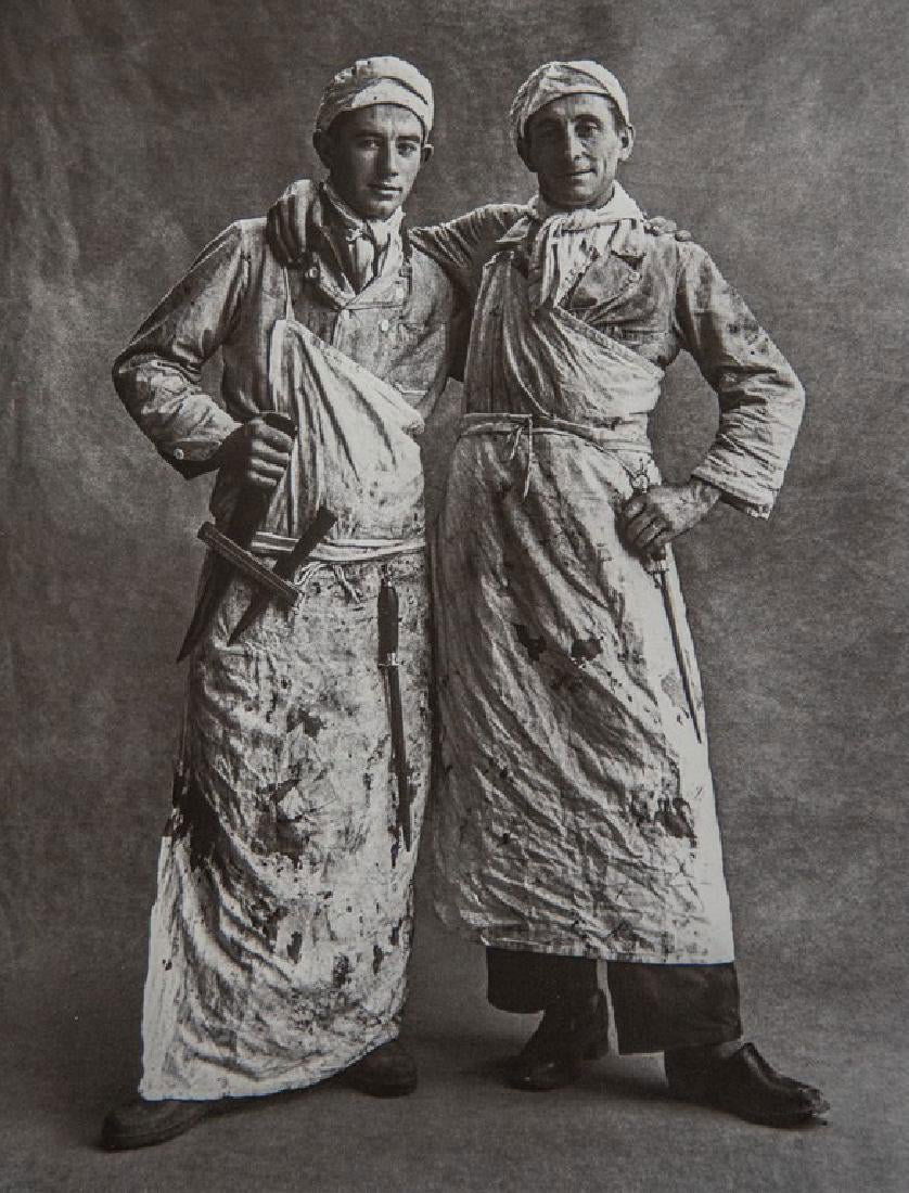 Irving Penn - Boucheres, Paris, 1950 (1 of 1)