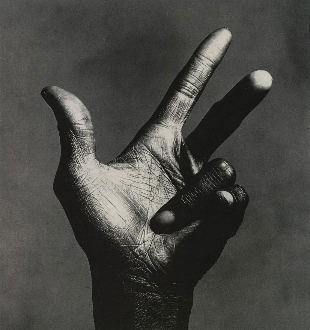 Irving Penn - The Hand of Miles Davis (B note), NY (1 of 1)