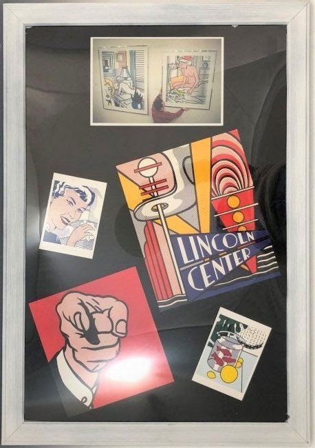 Roy Lichtenstein Collage Hand Signed Lincoln Center (1 of 6)