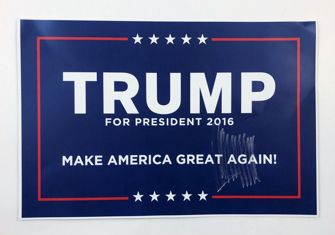 Donald Trump - Make America Great Poster 2016 (Signed) (1 of 2)