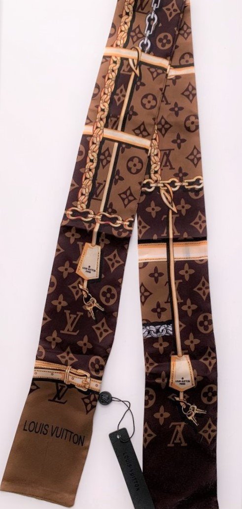 Louis Vuitton Silk Monogram Scarf (1 of 2)
