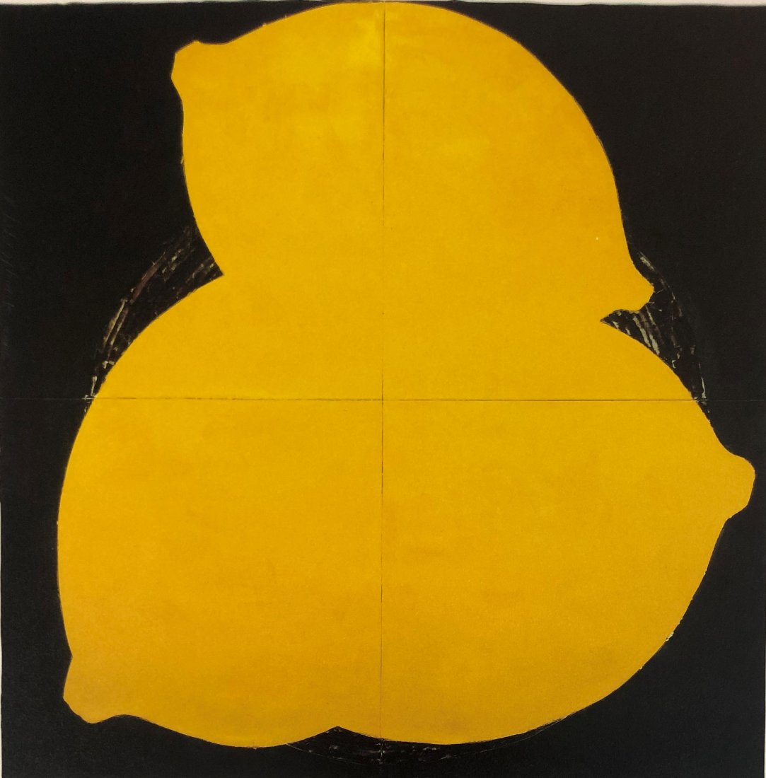 Donald Sultan - Lemons (Colored Print) (1 of 1)