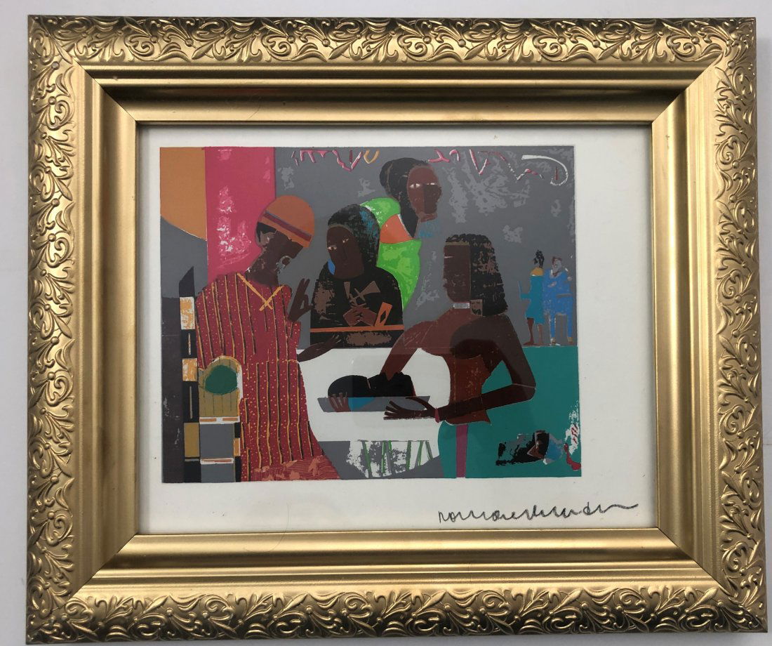 Romare Bearden - Salome Screenprint (Hand Signed) 1974 (1 of 3)