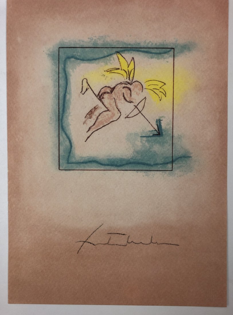 Helen Frankenthaler Signed Print (Valentine) (1 of 4)