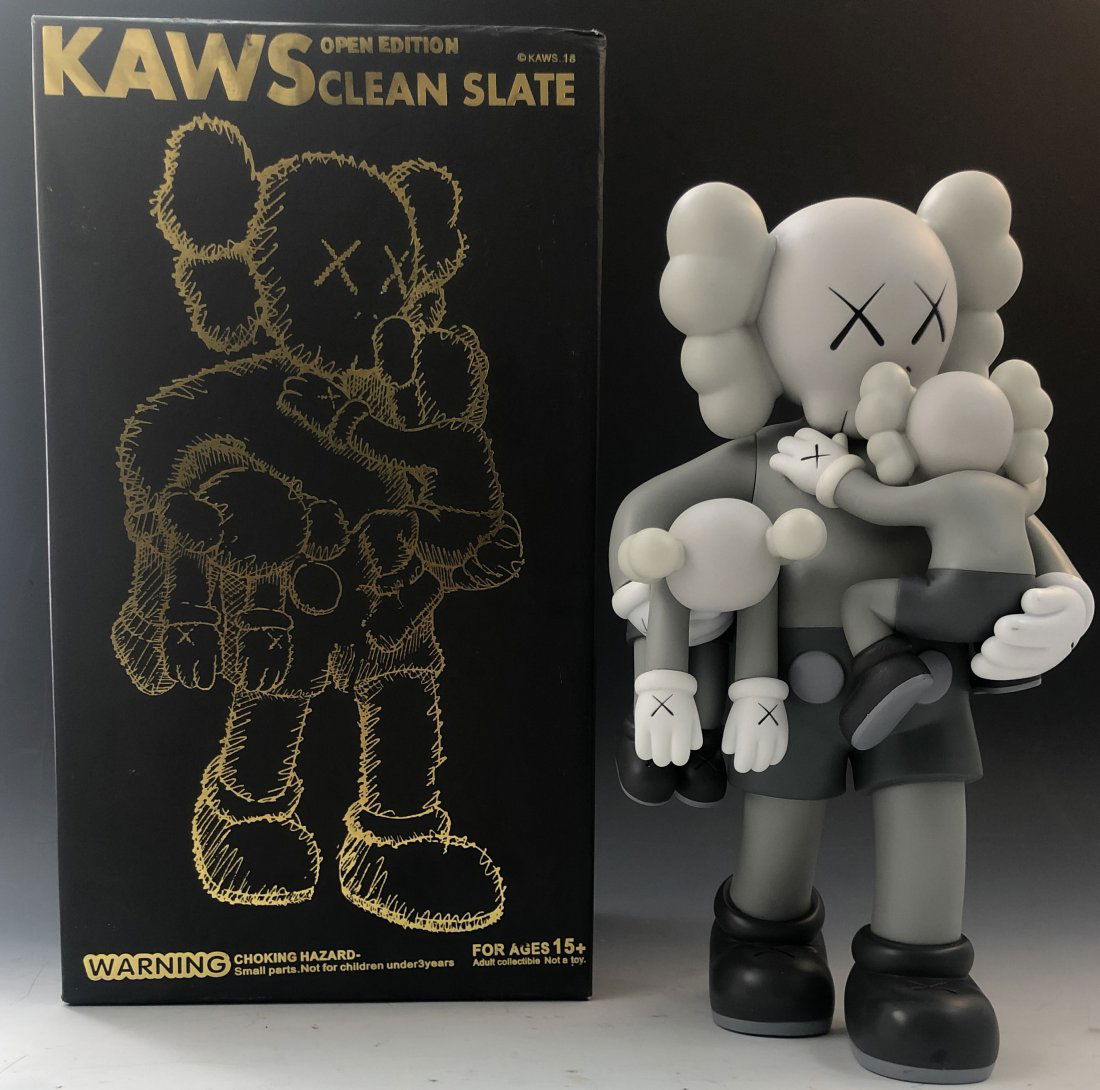 Kaws - Clean Slate (Grey) Open Edition 2018 (1 of 6)