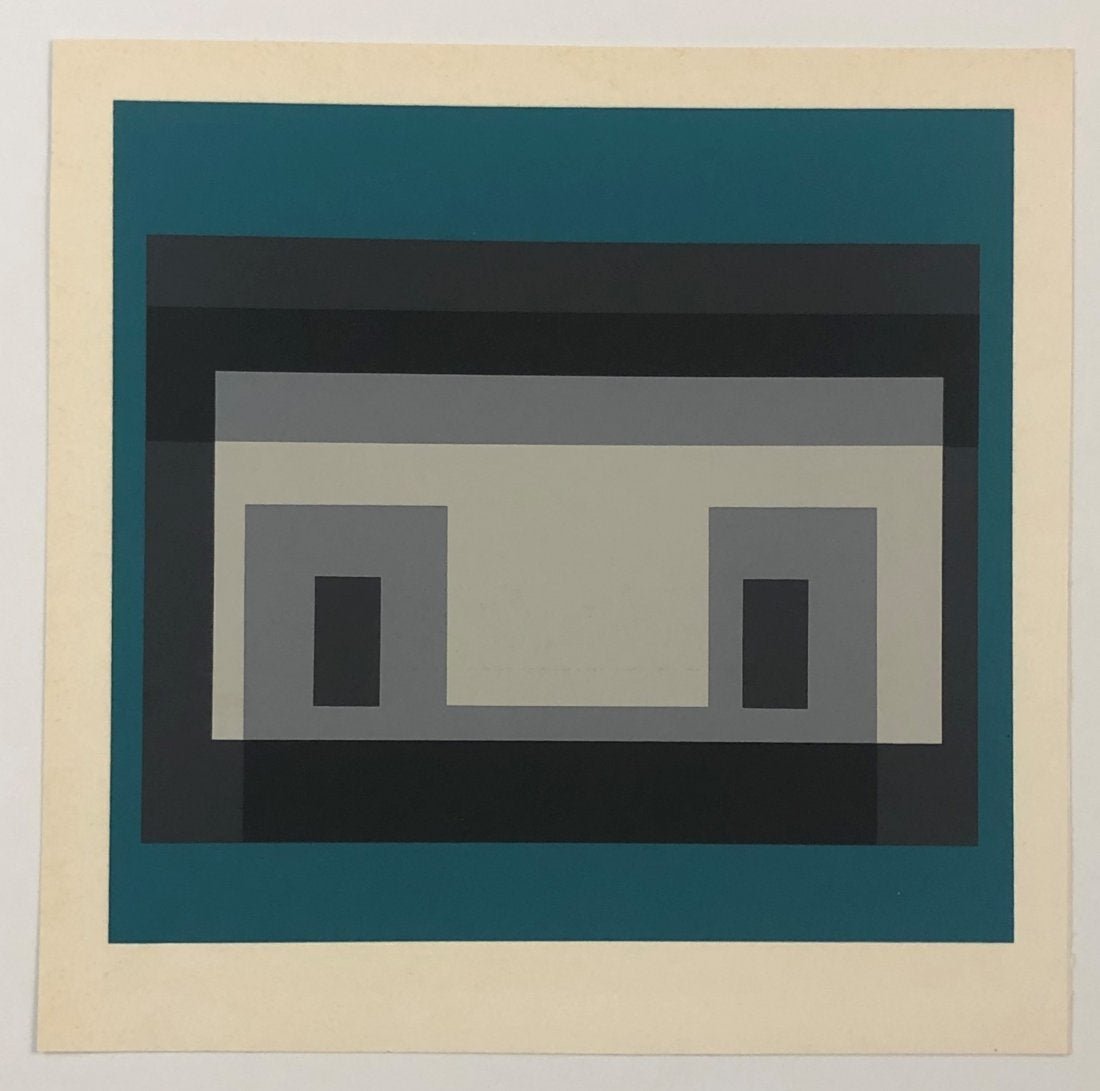 Josef Albers - Variant IV Silkscreen 1968 (1 of 1)