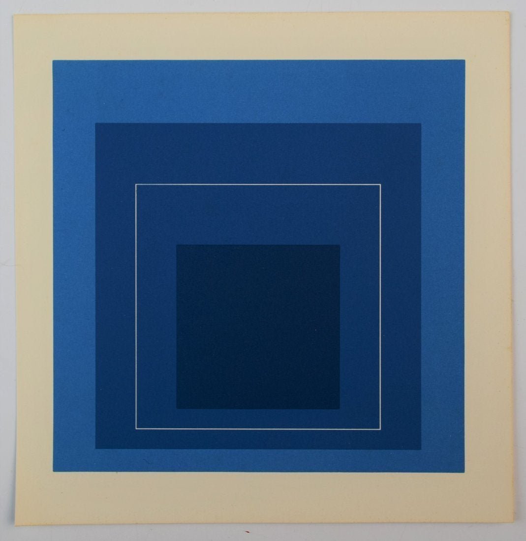 Josef Albers - Colored Homage Print (Gemini G.E.L.) (1 of 1)