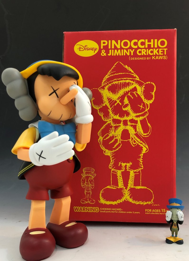 Kaws Pinocchio & Jiminy Cricket 2010 (1 of 3)