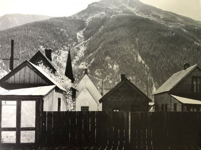 Ansel Adams - Silverton, Colorado (Portfolio VI) 1951 (1 of 1)