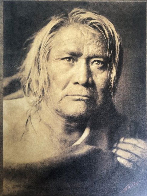 Edward Curtis - The Cacique of Santa Clara, 1905 (1 of 1)