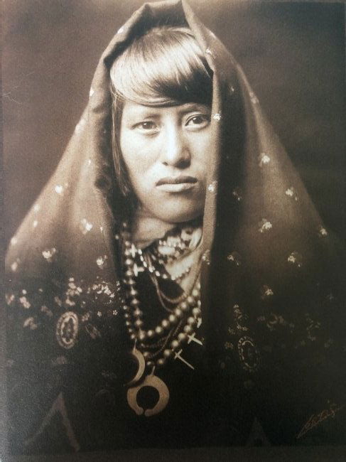 Edward Curtis - An Acoma Belle (1 of 1)