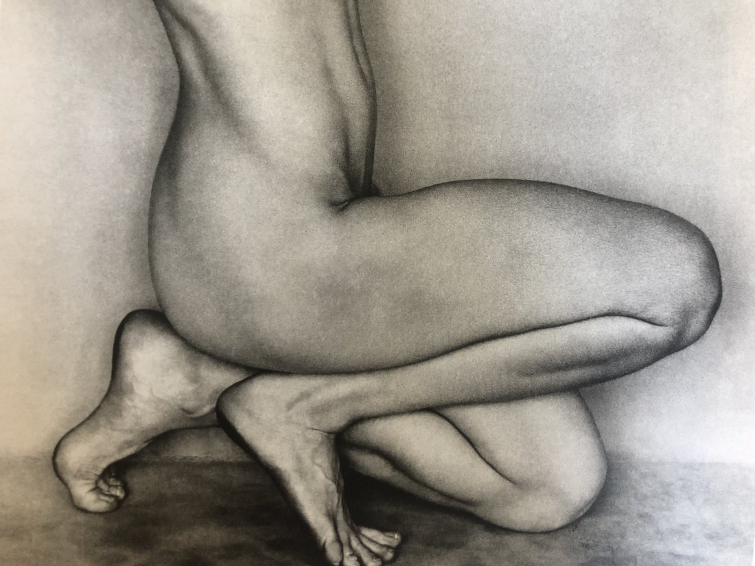 Edward Weston - Nude, 1927: EDWARD WESTON (B.1886-1958) Nude, 1927 Photo-Litho 7.5" x 8.5"