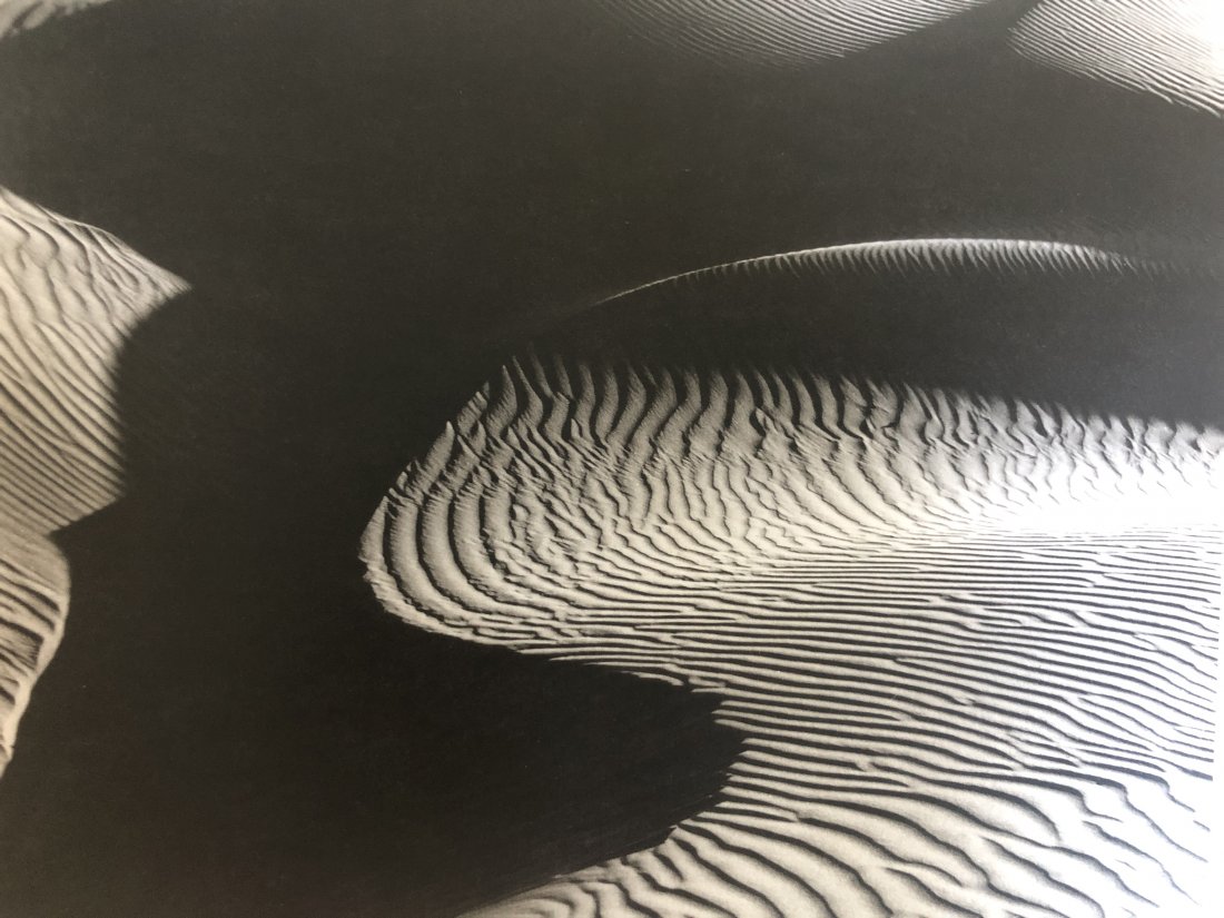 Edward Weston - Dunes, Oceano, 1936: EDWARD WESTON (B.1886-1958) Dunes, Oceano, 1936 Photo-Litho 7.5" x 9.5"