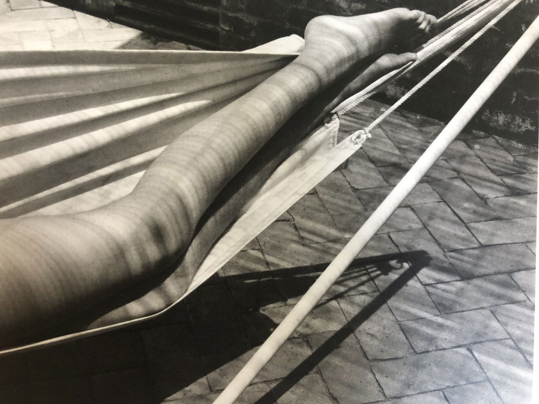 Edward Weston - Legs in Hammock, 1937 (1 of 1)