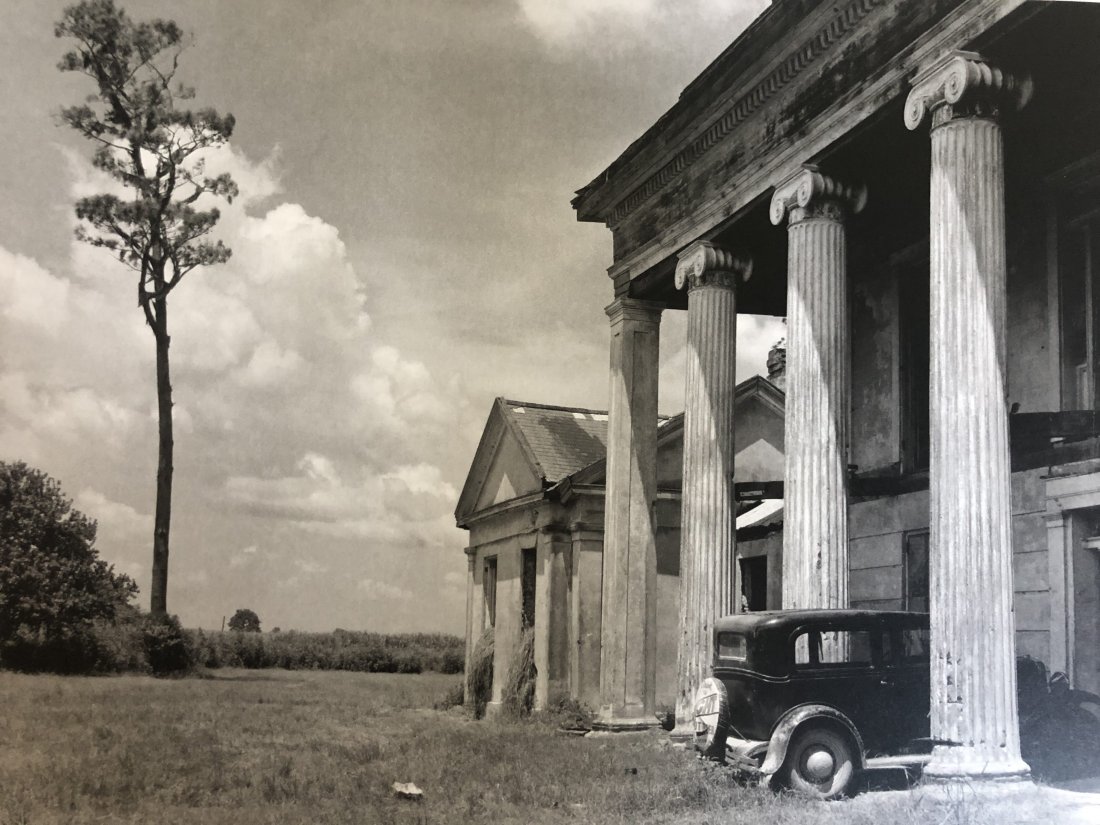 Edward Weston - Woodlawn Plantation, Louisiana, 1941: EDWARD WESTON (B.1886-1958) Woodlawn Plantation, Louisiana, 1941 Photo-Litho 7.5" x 9.5"