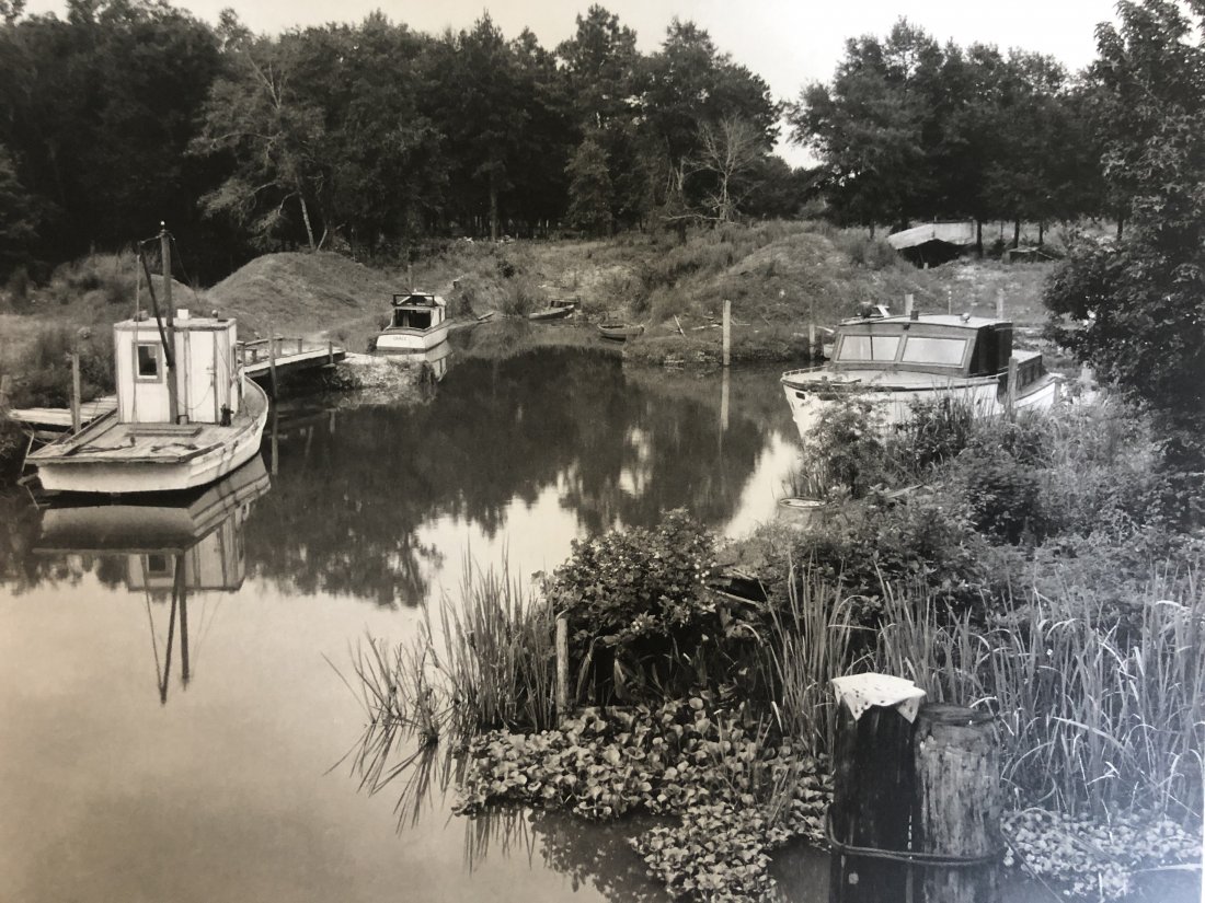 Edward Weston - Contraband Bayou, Louisiana, 1941: EDWARD WESTON (B.1886-1958) Contraband Bayou, Louisiana, 1941 Photo-Litho 7.5" x 9.5"