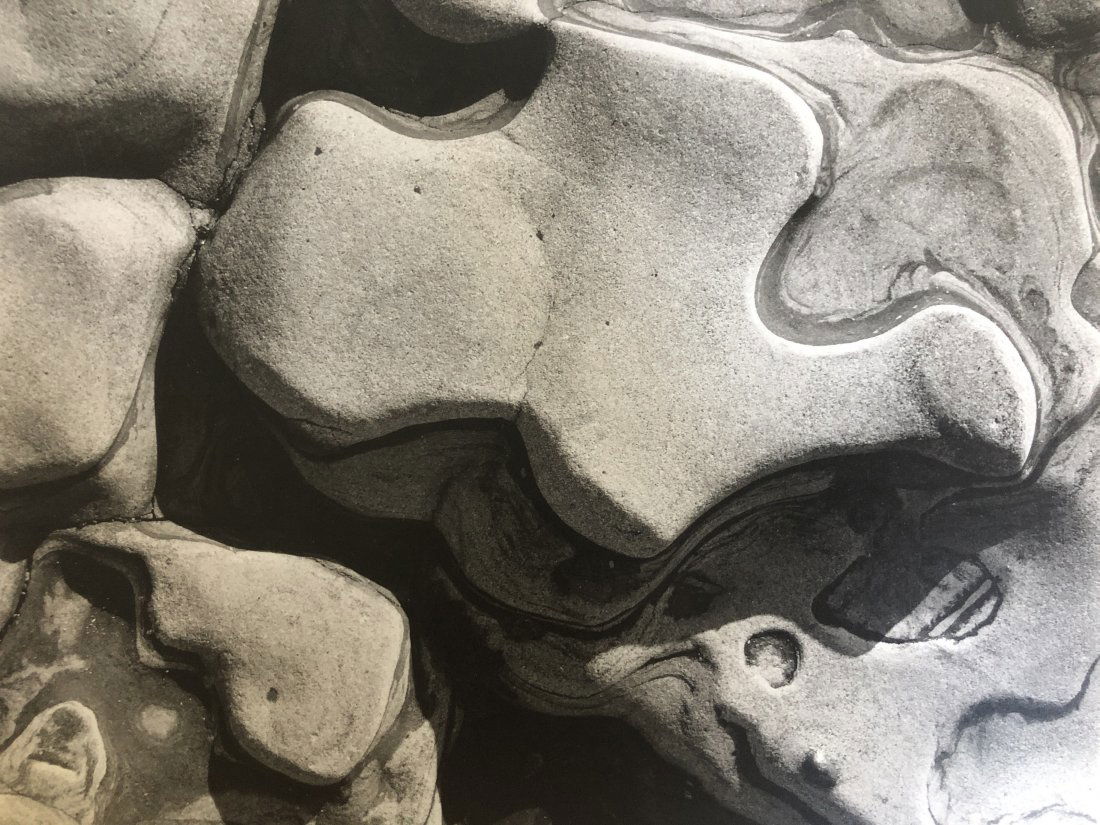 Edward Weston - Sandstone Erosion, Point Lobos, 1946 (1 of 1)