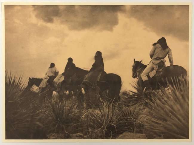Edward Curtis - Apache Before the Storm, 1906 (1 of 1)