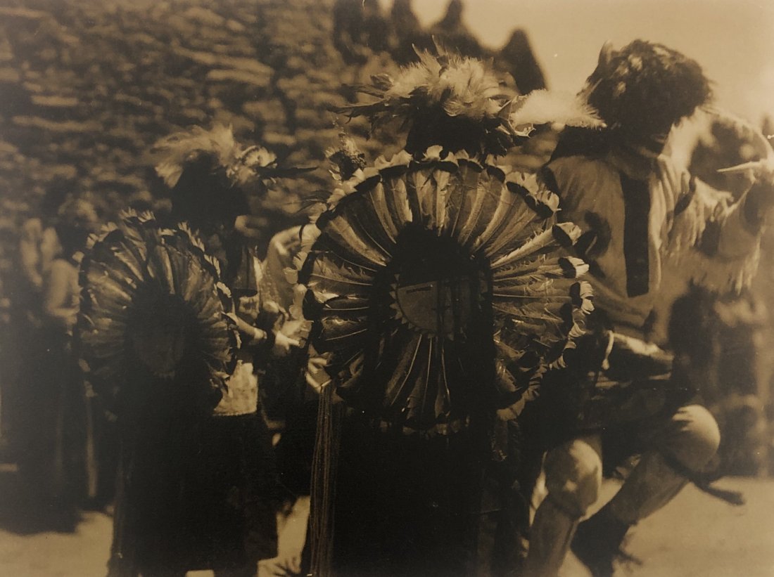 Edward Curtis - Buffalo Dancers, 1905 (1 of 1)