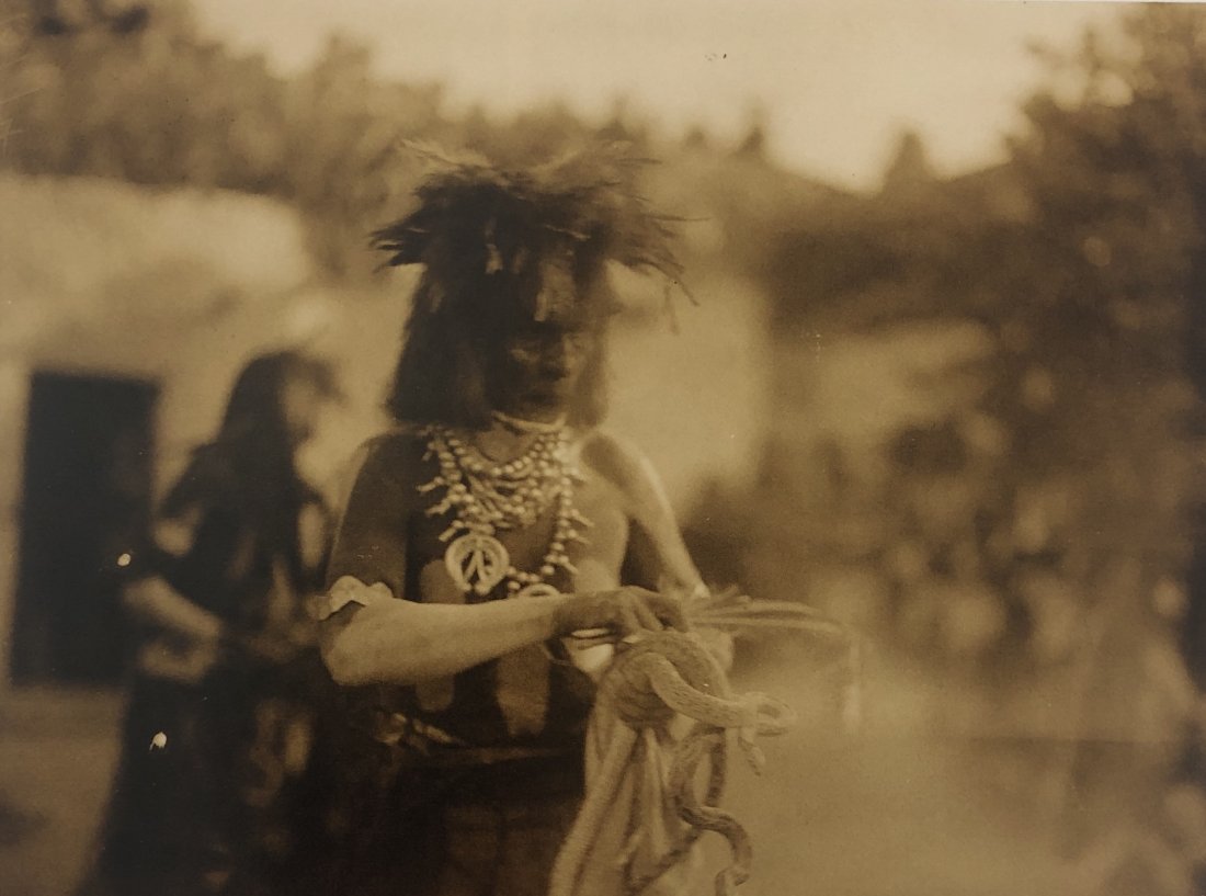 Edward Curtis - The snake priest, 1906 (1 of 1)
