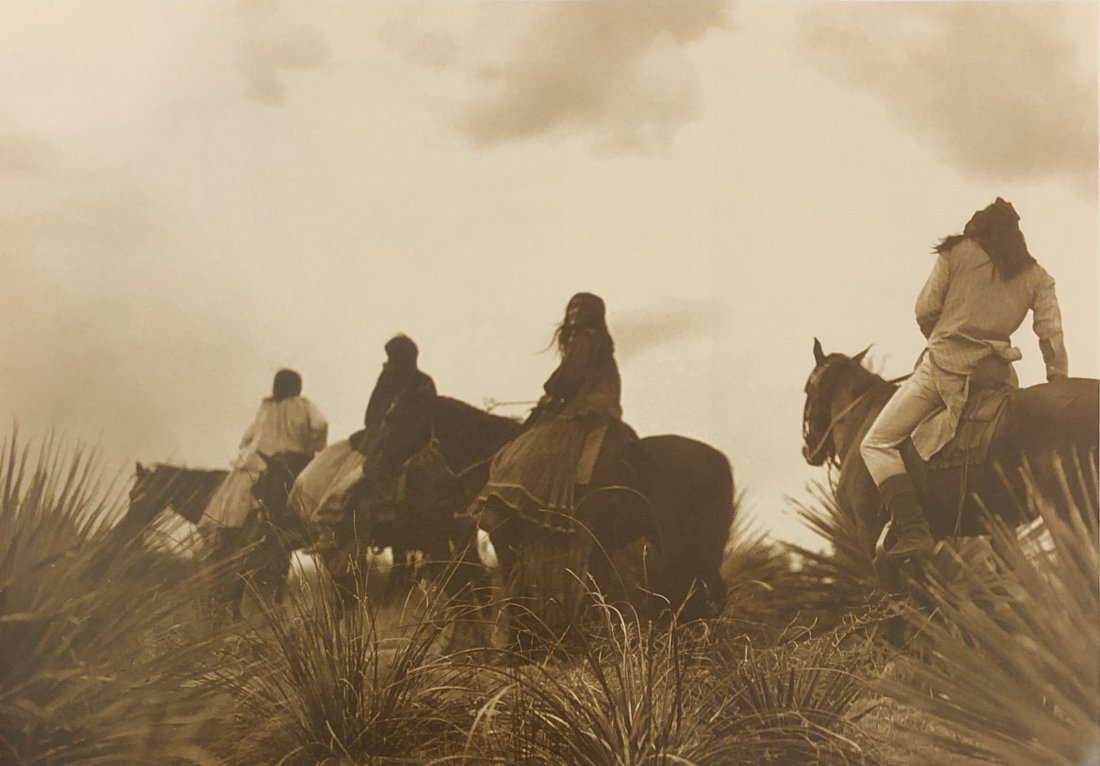 Edward Curtis - The Storm - Apache, 1906 (1 of 1)