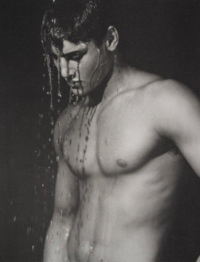 Bruce Weber - Justin Lizard, 1986: BRUCE WEBER (b. 1946) Justin Lizard, 1986 Sheet-fed gravure c. 1989 Printed in Spain 11" x 8 1/2"