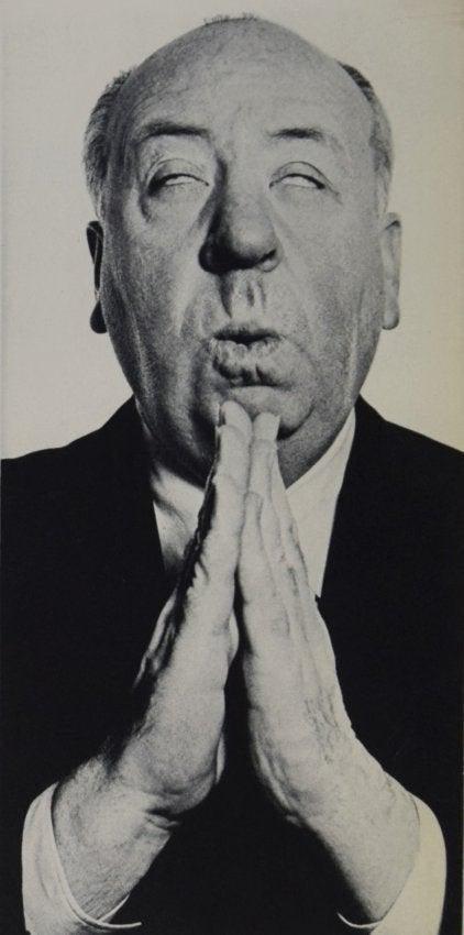 Richard Avedon - Alfred Hitchcock: RICHARD AVEDON (1923-2004) Alfred Hitchcock Sheet-Fed Gravure c. 1960's Printed in Switzerland 7" x 3 1/2"