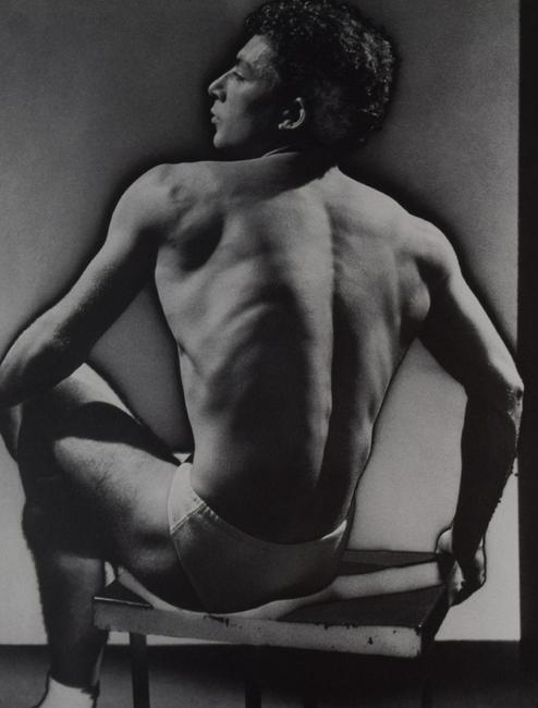 Man Ray - Male Nude: MAN RAY (1890-1976) Male Nude Sheet-fed gravure 10 1/2" x 8"