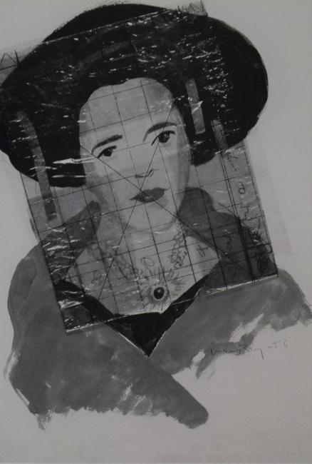 Man Ray - La Japonaise, 1956: MAN RAY (1890-1976) La Japonaise, 1956 Sheet-fed gravure 10 3/8" x 7 5/8"