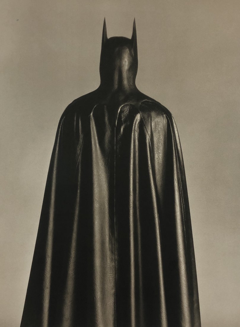 Herb Ritts - Batman, London, 1988: HERB RITTS (1952-2002) Batman, London, 1988 Photo-litho 14 1/2" x 11"