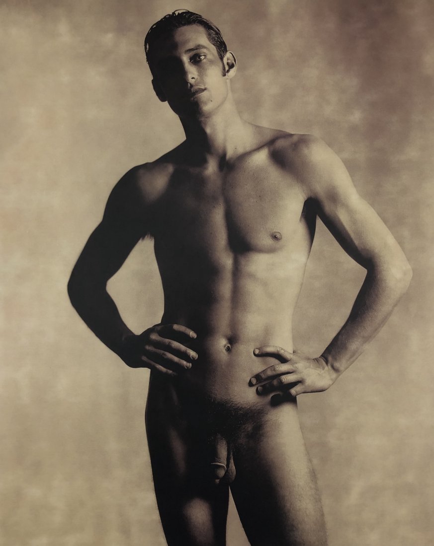 Karl Lagerfeld - Jason Ertola: KARL LAGERFELD (1933-2019) Jason Ertola Satin Finish Umber Photolithograph c. 1977 13" x 10 1/2"