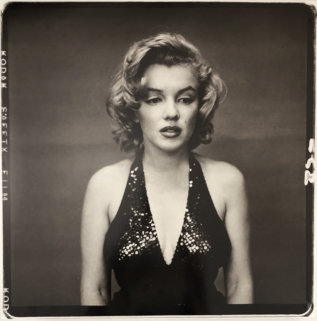 Richard Avedon - Marilyn Monroe, 1957, Photograph: RICHARD AVEDON (1923-2004) Marilyn Monroe, 1957 Photograph in black and white, printed later 20" x 20"