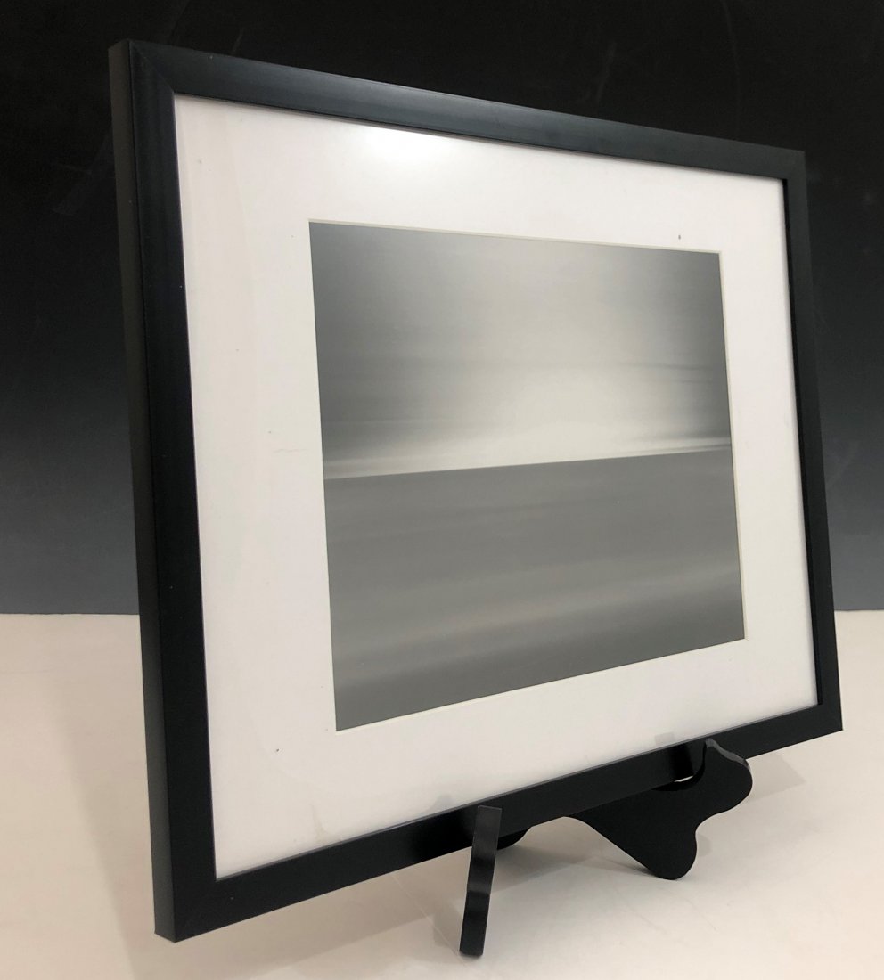 Hiroshi Sugimoto - Seascape Photograph: HIROSHI SUGIMOTO (B. 1948) Seascape Silver gelatin, printed later 7 1/2" x 9 1/2" window sight