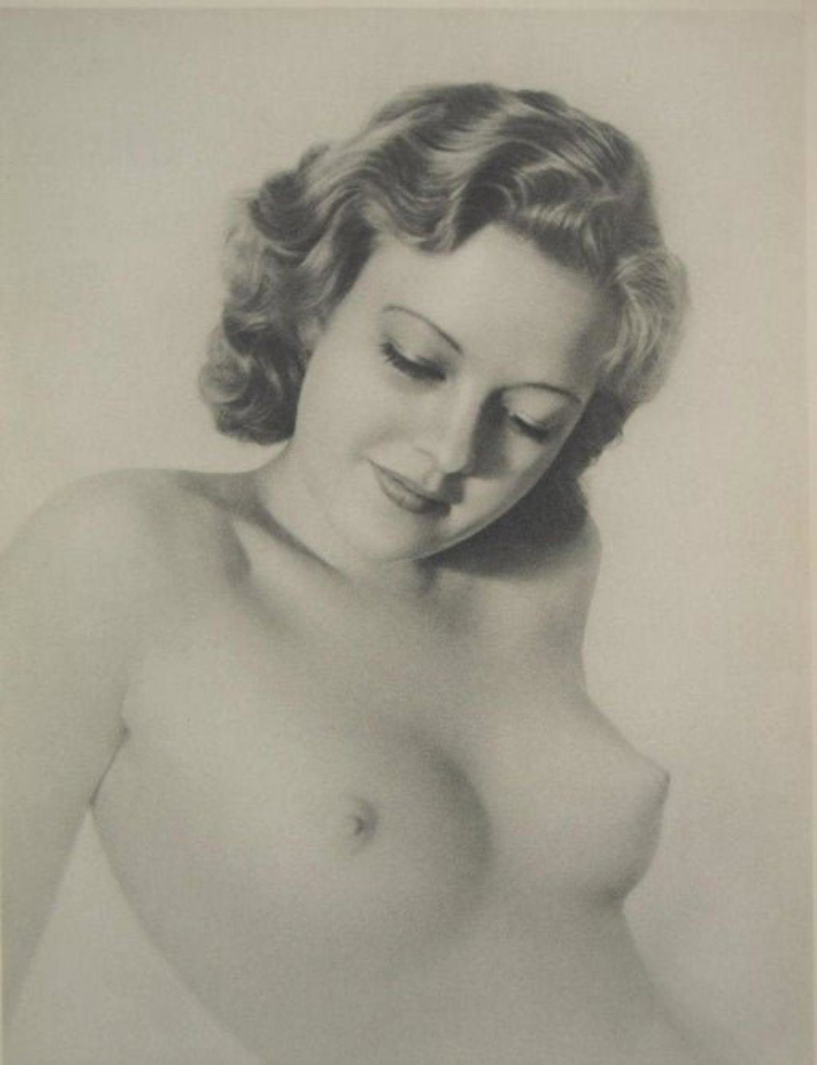 William Mortensen - Portrait of Young Women: WILLIAM MORTENSEN (1897-1965) Portrait of Young Women Sheet-fed gravure c. 1930's Printed in America 11" x 8"