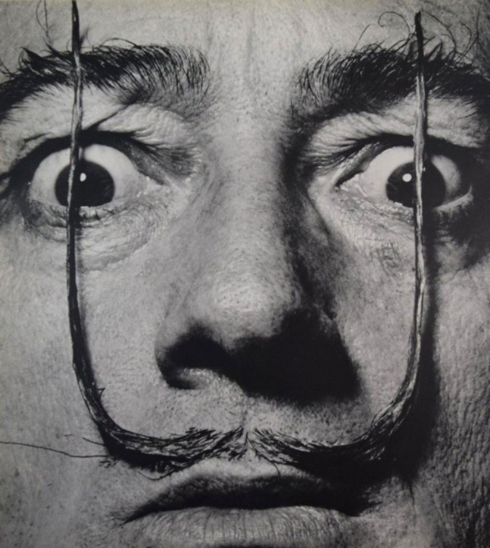Philippe Halsman - Salvador Dali: PHILIPPE HALSMAN (1906-1979) Salvador Dali Sheet-fed gravure, c. 1970s Printed in Italy 11" x 10"