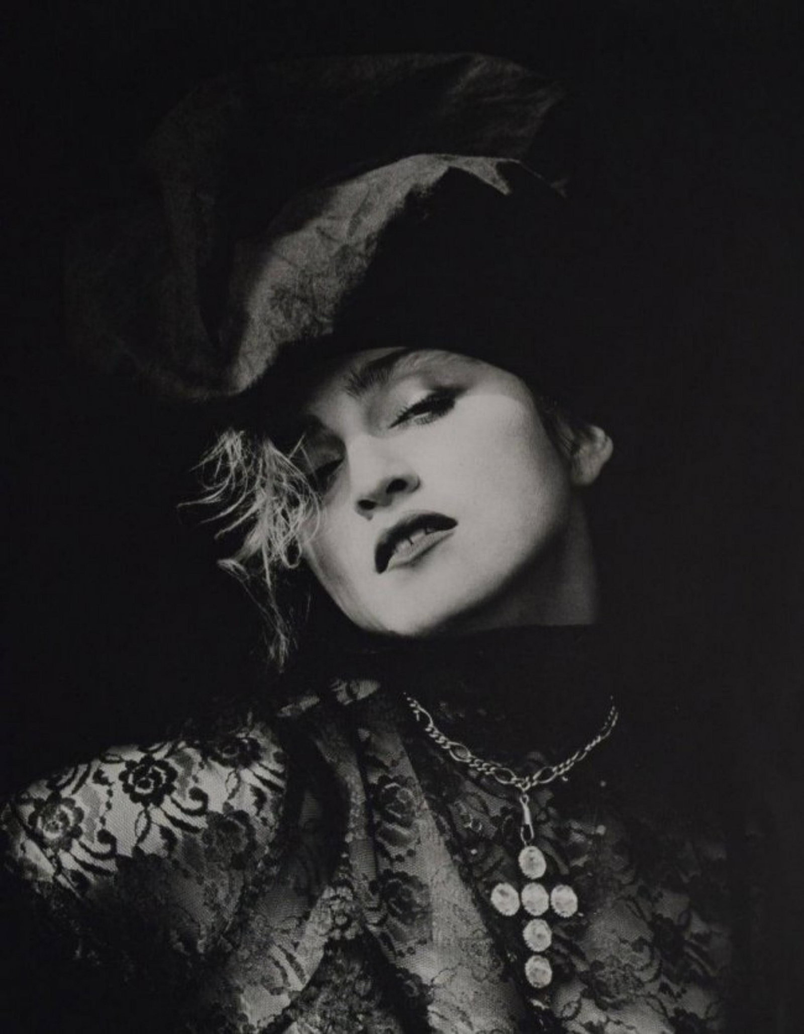 Herb Ritts - Modonna, New York City, 1984: HERB RITTS (1952-2002) Modonna, New York City, 1984 Sheet fed gravure C. 1986 Printed in Japan 14" x 11"