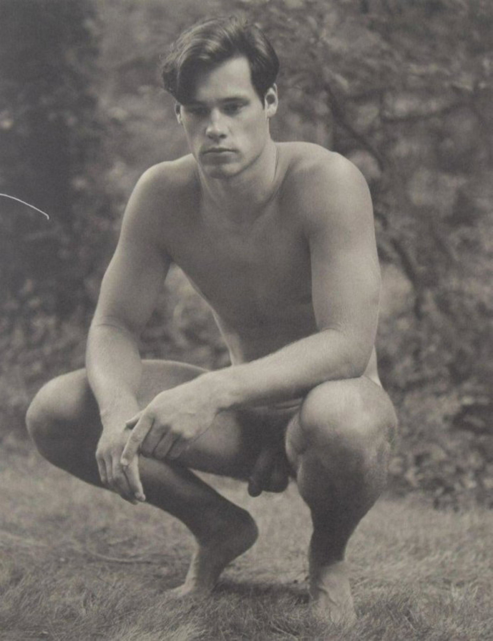 Bruce Weber - Billy, Camp Rowdy, Bellport, New York: BRUCE WEBER (b. 1946) Billy, Camp Rowdy, Bellport, New York, 1987 Sheet-fed gravure c. 1990 Printed in United States of America 9 3/8" x 7 1/4"